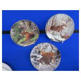 3 COLLECTOR PLATES FROM THE PRIDE OF THE WILDERNESS COLLECTION