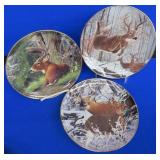 3 COLLECTOR PLATES FROM THE PRIDE OF THE WILDERNESS COLLECTION