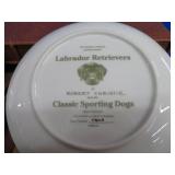 8 NUMBERED COLLECTOR PLATES IN SEPARATE DRAWERED CASE