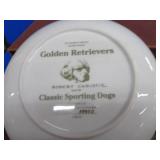 8 NUMBERED COLLECTOR PLATES IN SEPARATE DRAWERED CASE