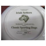 8 NUMBERED COLLECTOR PLATES IN SEPARATE DRAWERED CASE