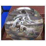 8 NUMBERED COLLECTOR PLATES IN SEPARATE DRAWERED CASE