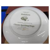 8 NUMBERED COLLECTOR PLATES IN SEPARATE DRAWERED CASE
