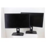 (2) Dell 2421 VGA Monitors