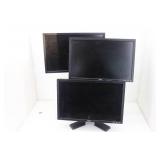 (3) Dell E248WFPb Monitors