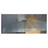 (4) Glass Display Shelves