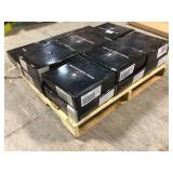 Pallet with 15 boxes of CARRARA WHITE 2" HEXAGON POLISHED not used see pictures