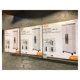 Lot of 3 HDX Utility Cabinets open Box Customer returns see pictures