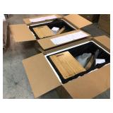 Lot of 2 Glacier Bay All-in-One  Stainless Steel  Kitchen Sink  not used customer returns  see pictures