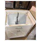 Home Decorators Ainsley 30 in. W x 22 in. D Vanity in White - Cabinet only see pictures