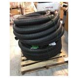 Lot of 2 Advance 3 in. x 100 ft. Corex Drain Pipe Perforated see pictures