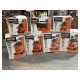 Lot of assorted Wet/Dry Shop Vacs various models and conditions customer Returns  see pictures