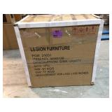 36 in. White wash Vanity with White Marble Top with White Basin retails for $1053 not used see pictures