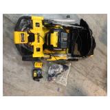 Dewalt 21.5 in. 20-Volt MAX Lithium-Ion Cordless Battery Walk Behind Self Propelled Mower not used see pictures