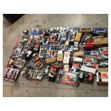 Lot of assorted Door Knobs and hardware various models and conditions open boxes see pictures