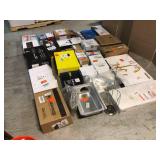 Large lot of assorted of Branded  Kitchen and Bath Faucets and shower heads open box customer returns see pictures