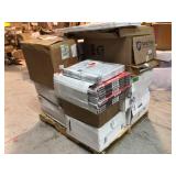 Pallet with assorted of furnace filter various models and sizes not used see pictures