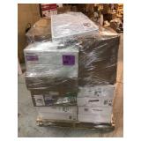 Pallet with assorted of furnace filter various models and sizes not used see pictures