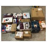 Large lot of assorted Wall Lanterns various models, sizes and conditions customer returns see pictures