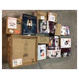 Large lot of assorted Wall Lanterns various models, sizes and conditions customer returns see pictures