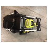 RYOBI 20-inch 40V Brushless Lithium-Ion Cordless Walk Behind Self-Propelled Lawn Mower  with 1 Battery in working condition see pictures