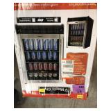 Magic Chef 23.4 in. 154 Can Beverage Cooler open box see see pictures