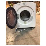 Panda 2.6 cu.ft. 120-Volt White Compact Portable Electric Laundry Dryer side dent on back see pictures