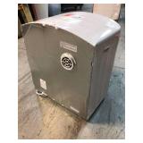 Panda 2.6 cu.ft. 120-Volt White Compact Portable Electric Laundry Dryer side dent on back see pictures