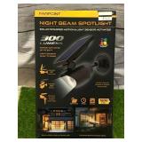 New Solar Powered Motion Activated Spotlight