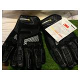 Two Pair 3M Thinsulate Winter Gloves Size Large