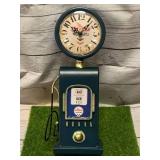 Chevron Gas Pump Clock 13 ½Tall