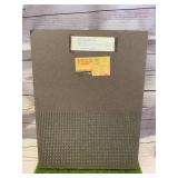 Antique Punch Board (Never Used) New Old Stock