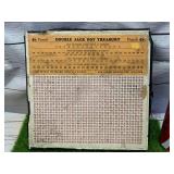 Antique Punch Board (Never Used) New Old Stock