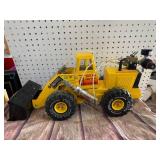 One of a Kind 1970s Tonka Pressed Steel Air Assist Front End Loader