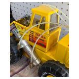 One of a Kind 1970s Tonka Pressed Steel Air Assist Front End Loader