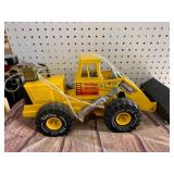 One of a Kind 1970s Tonka Pressed Steel Air Assist Front End Loader