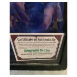 Framed Autograph Kevin Garnett Jersey with COA 24 X 36