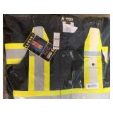 New Mens Holmes High Vi-Viz Canvas Bibs $159 Retail Size XL