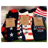 3 New Pair of Trump Socks
