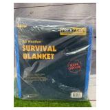 New All Weather Survival Blanket