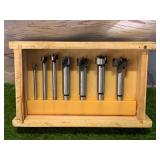New Seven Piece Forstner Bit Set ¼-1