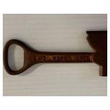 Dixie Beer Fireman Axe Bottle Opener 4 1/4Long