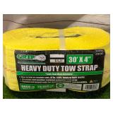 New 4 X 30 Tow Strap