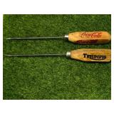 Coca-Cola & Triumph Ice Picks 9 Long