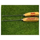 Indian & Pepsi Cola Ice Picks 9 Long