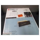 2 ClosetMaid Deluxe Drawer Kit in C...