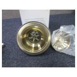 Bronze Kitchen Flange & Basket Stra...