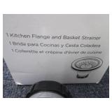 Bronze Kitchen Flange & Basket Stra...
