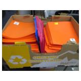 Large Box of Poly Folders...