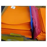 Large Box of Poly Folders...